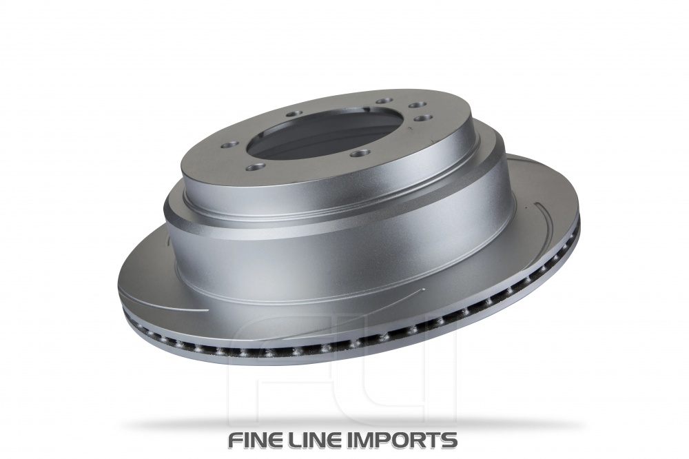 Pedders Slotted Geomet Coated Rotor (Pedders-6219130SGL)