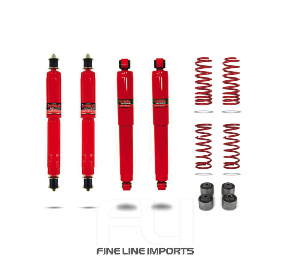 Pedders Standard Height Suspension Kit. Nissan Patrol Y60 LWB (Pedders-803394)