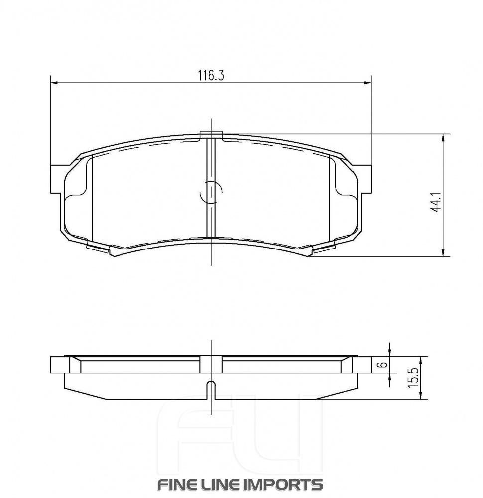 Pedders TrakRyder Kevlar Ceramic Brake Pads (Pedders-6820428X)