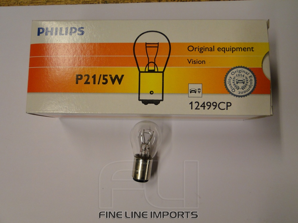 Philips Lamp P21/5W Wit