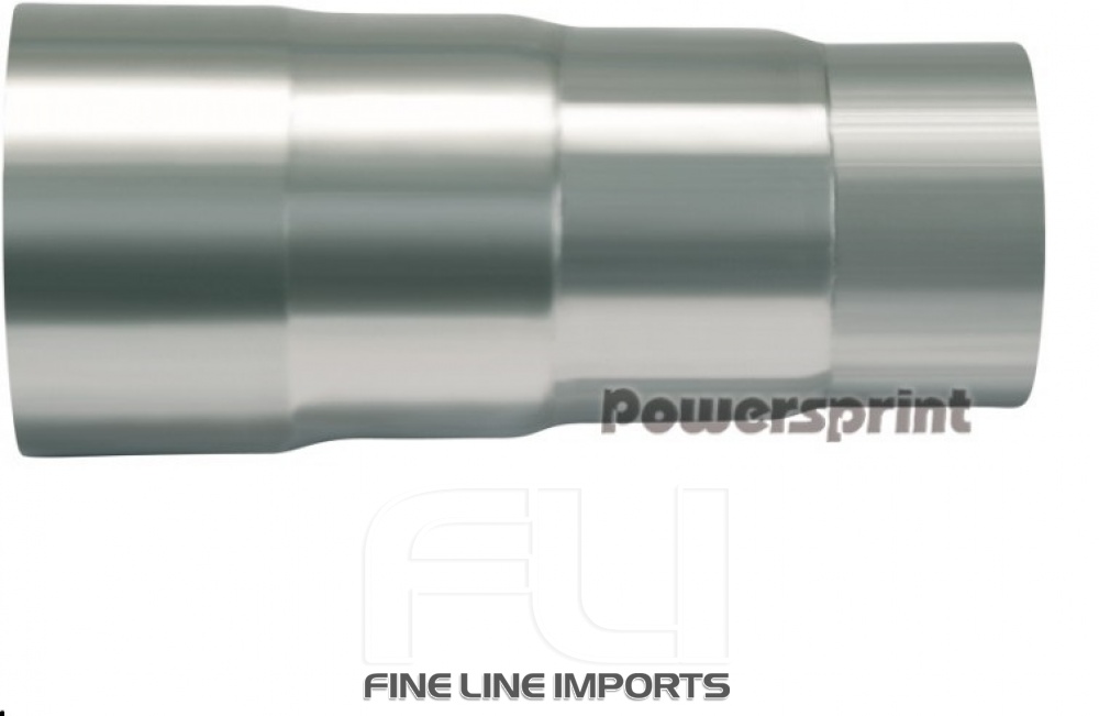 RVS Reducer 4-traps - 55 > 50 > 48 > 45mm