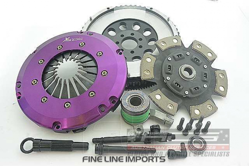 Race Sprung Ceramic Clutch Kit Incl Flywheel & Concentric Slave Cilinder