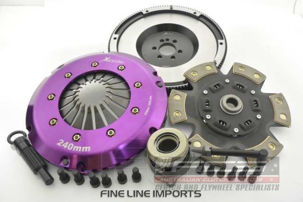 Race Sprung Ceramic Clutch Kit Incl Flywheel & Concentric Slave Cilinder