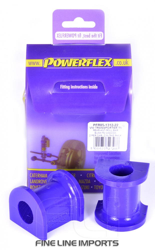 Rear Anti Roll Bar Bush to Chassis 22mm - Diagr. REF: 12