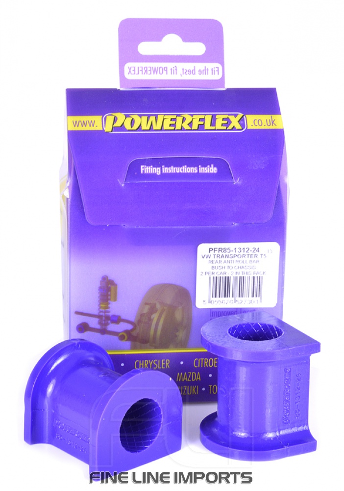 Rear Anti Roll Bar Bush to Chassis 24mm - Diagr. REF: 12