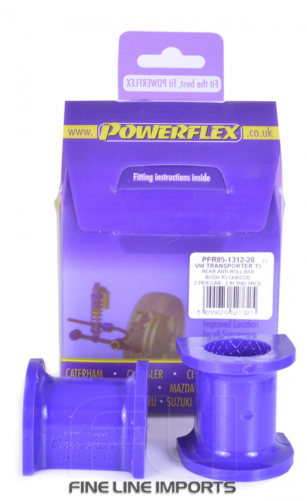 Rear Anti Roll Bar Bush to Chassis 28mm - Diagr. REF: 12