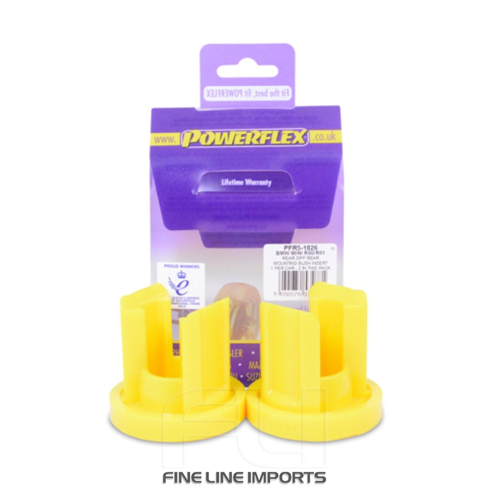 Rear Diff Cross Member Bush Insert - Diagr. REF: 16