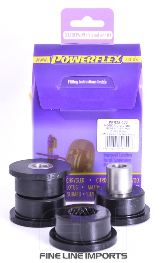 Rear Lower Arm Outer Front Bush 12mm - Diagr. REF: 22