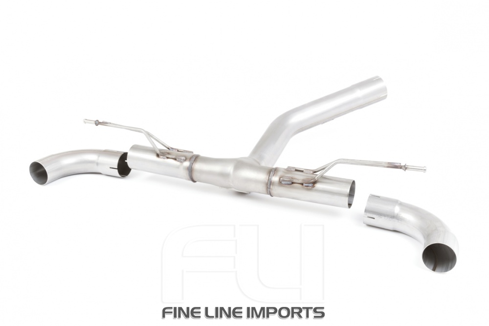 Rear Silencer Bypass Non-Valved (louder) GT-90 Burnt Titanium