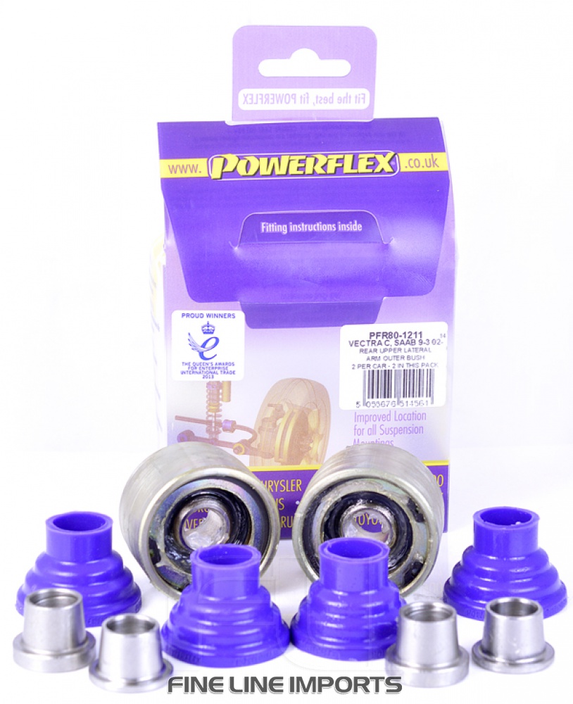 Rear Upper Arm Outer Bush - Diagr. REF: 11