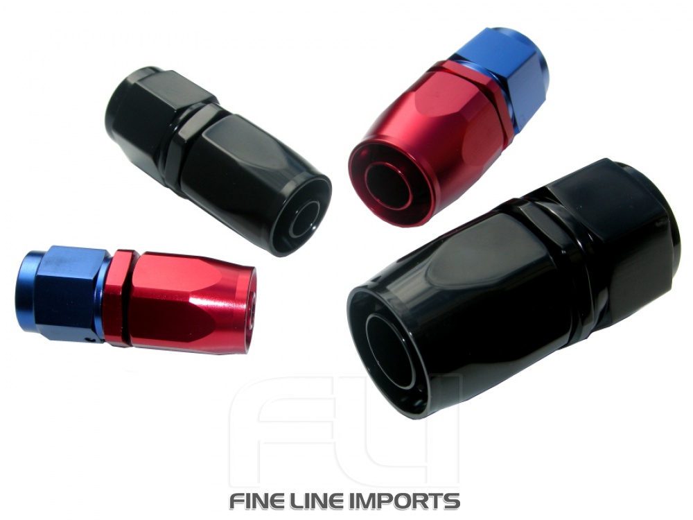 Rechte Fitting Dash-06 Rood/Blauw