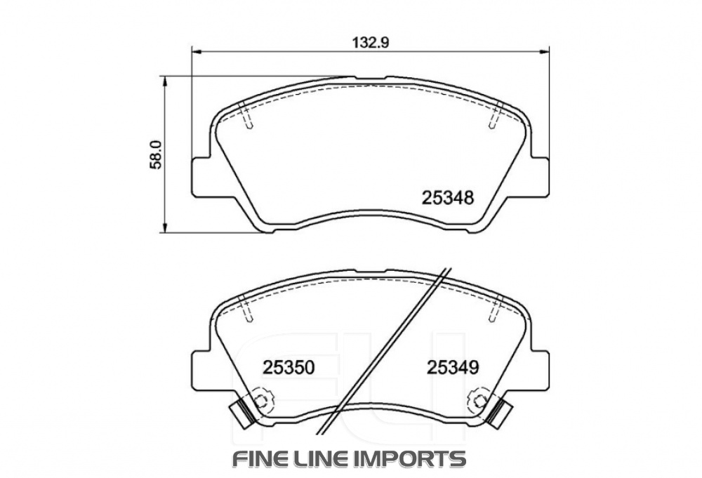 RPX Track and Race Brake Pads DP82500RPX