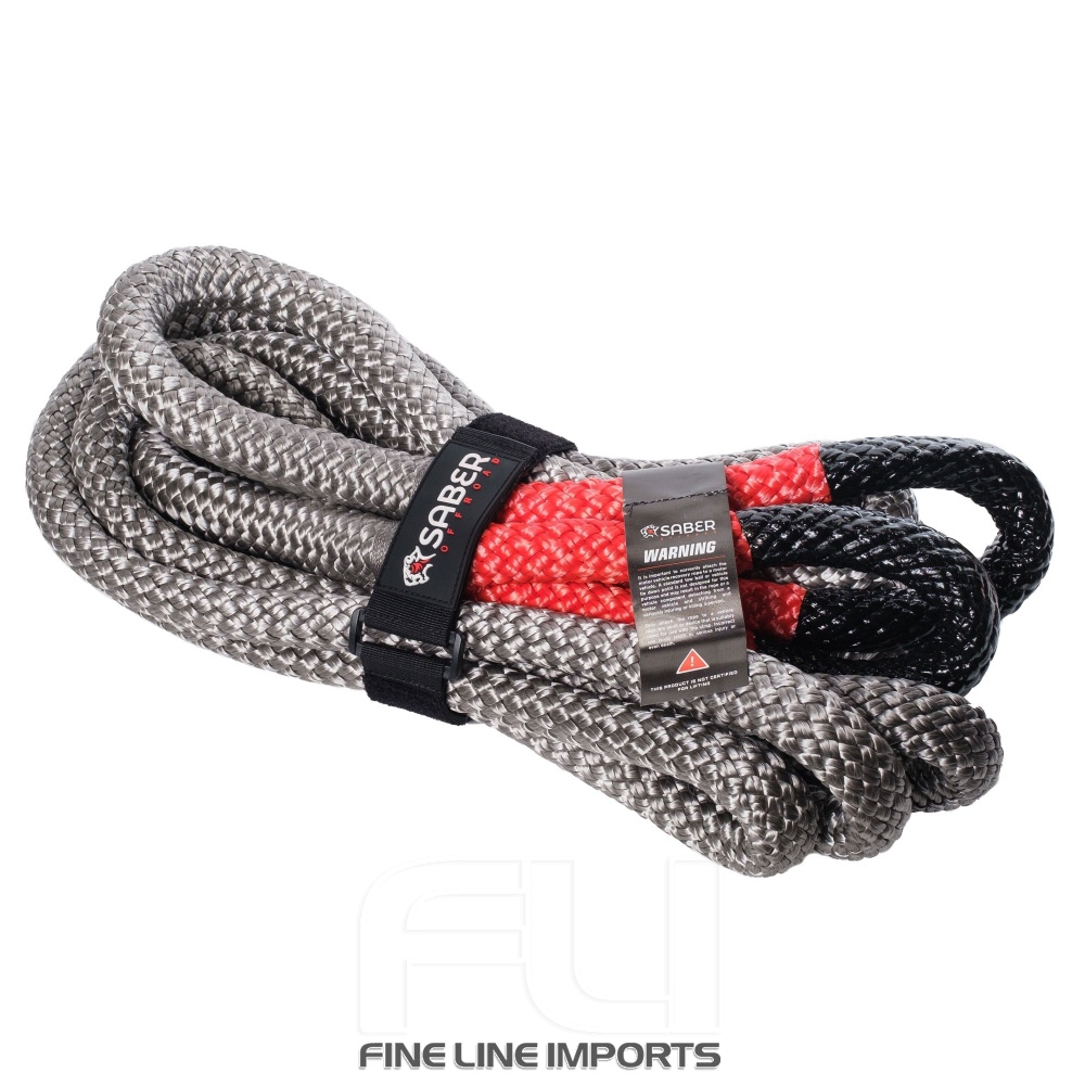 Saber 12,500KG Heavy Duty Kinetic Recovery Rope (SBR-12KRR)