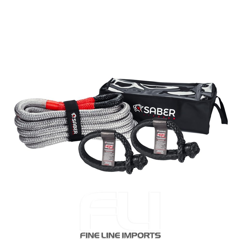 Saber 12K Heavy Duty Kinetic Recovery Kit (SBR-12KKIT2)