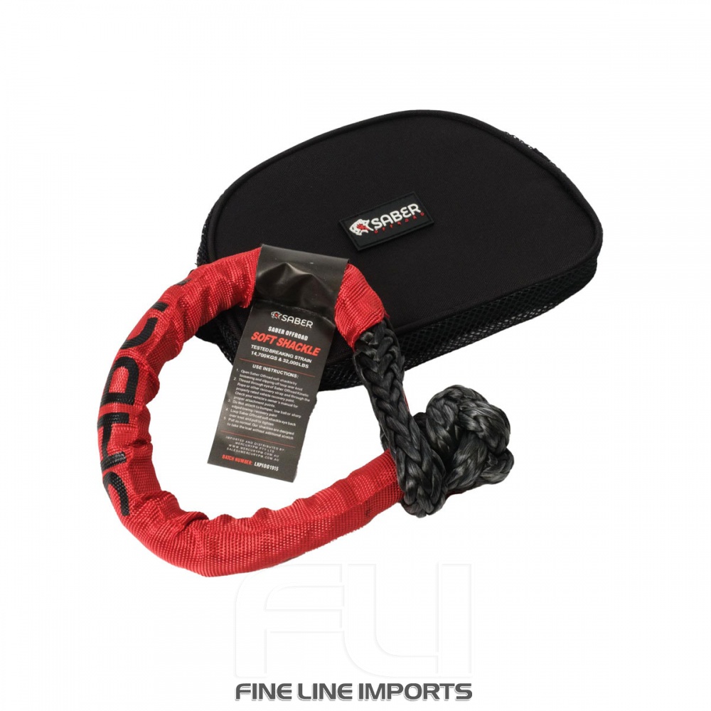 Saber 18,000KG SaberPro Soft Shackle with Sheath (SBR-18KSSB)