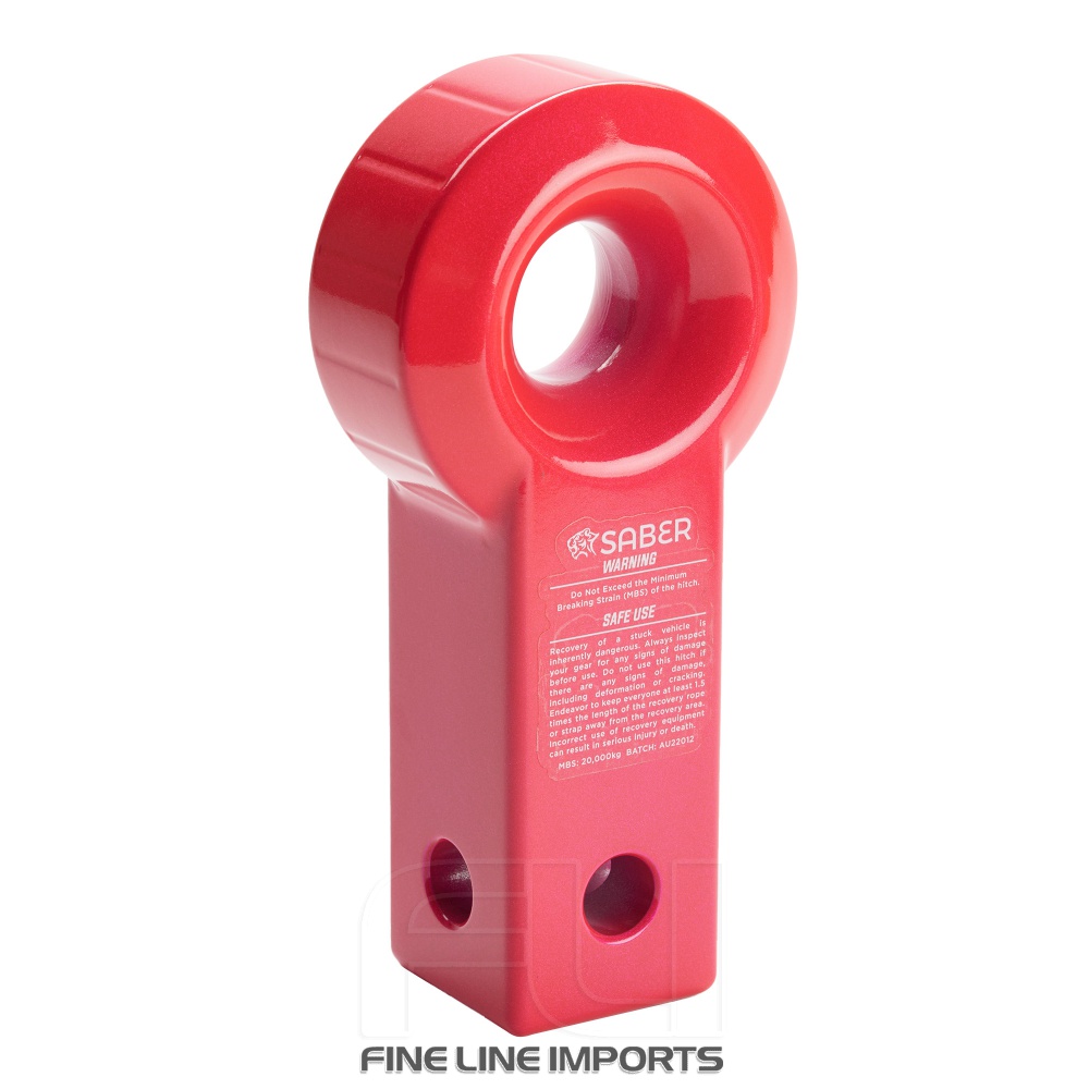 Saber 7075 Alloy Recovery Hitch Prismatic Pink (SBR-RFRH3P)