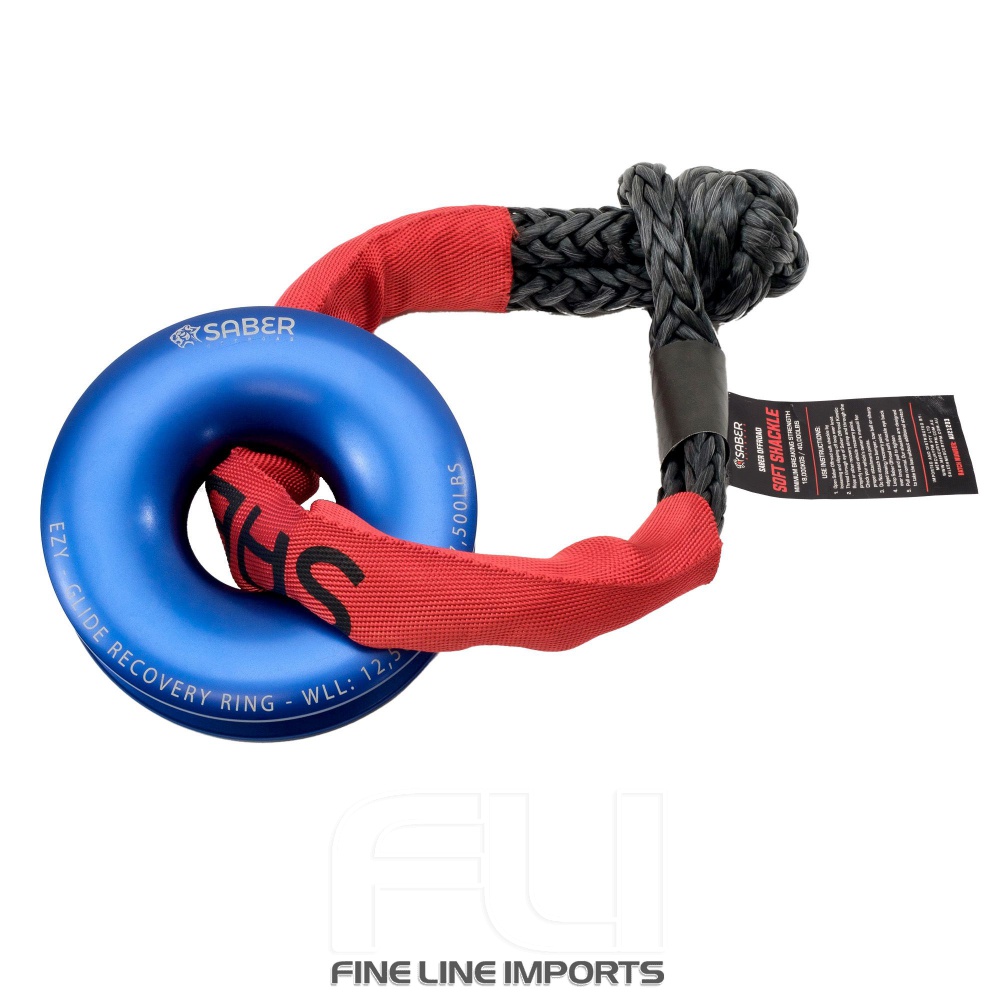 Saber Ezy-Glide Recovery Ring + 18K Sheath Soft Shackle Kit (SBR-12BRRK1)
