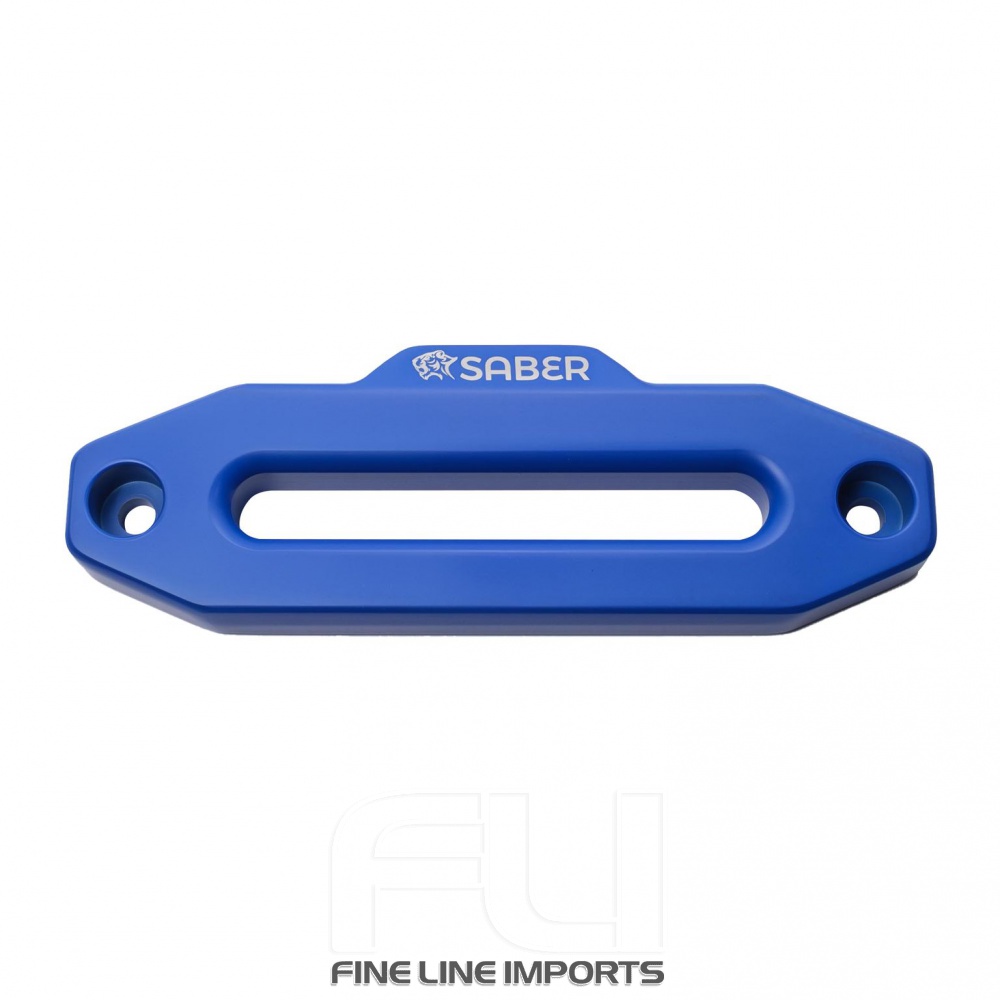 Saber Offroad Aluminium Anodised Fairlead  Cerakote Blue (SBR-FLCB)