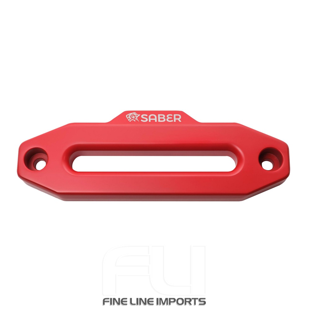 Saber Offroad Aluminium Anodised Fairlead  Cerakote Red  (SBR-FLCR)