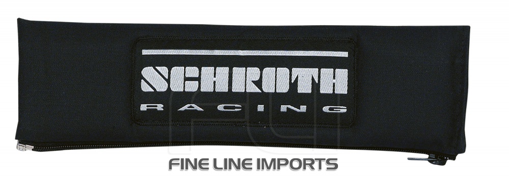 Schroth Racing Gordelpads 3 inch Zilver