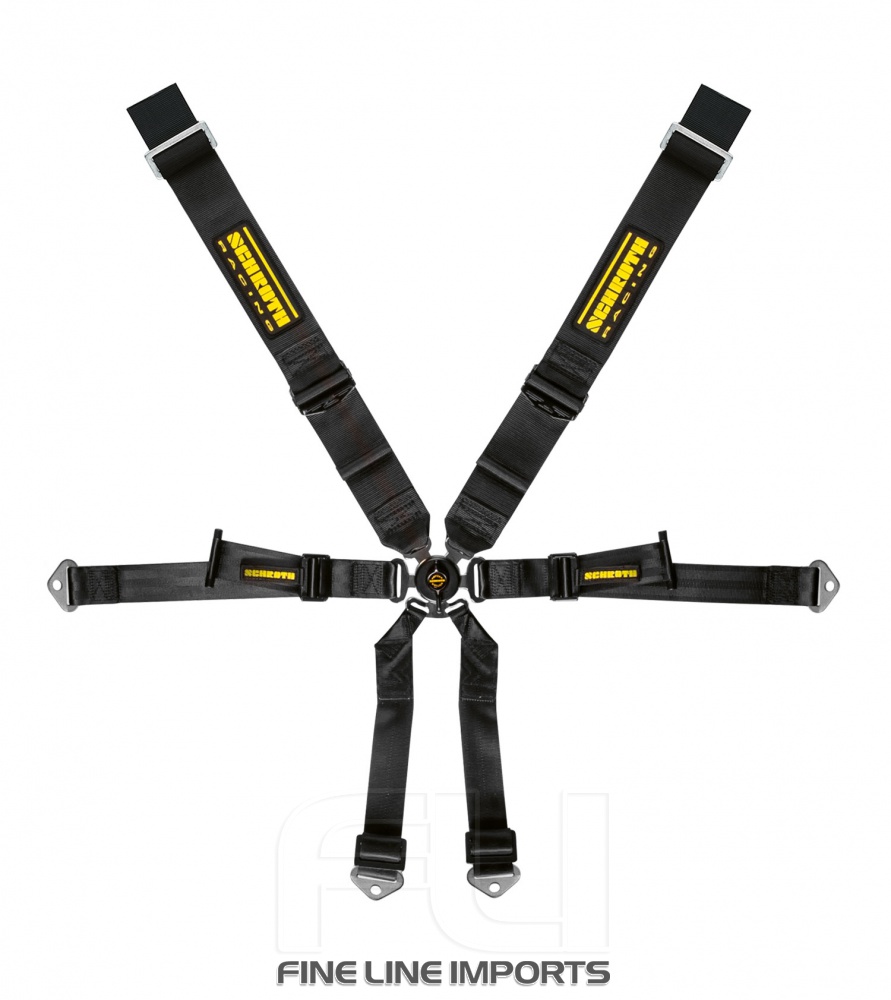 Schroth Racing Racegordel 6-punts Zwart Porsche 991