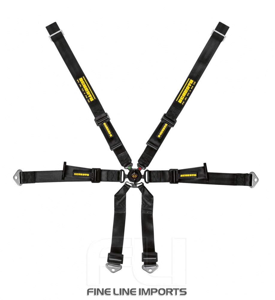 Schroth Racing Racegordel 6-punts Zwart Porsche 991