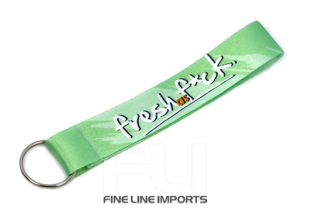 Short Lanyard - Fresh as Fuck - green