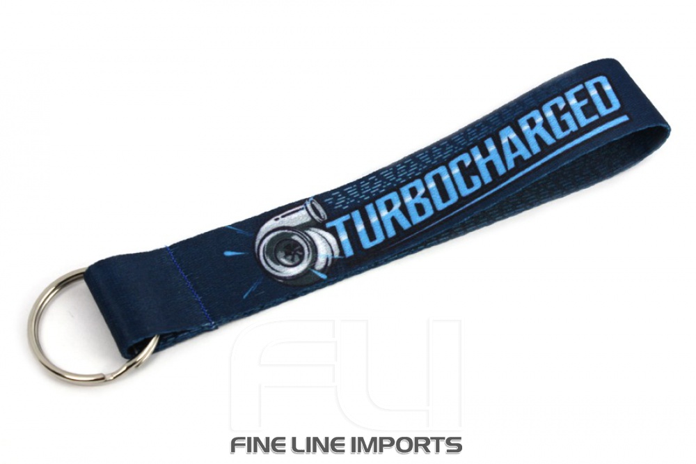 Short Lanyard - Turbocharged - blue