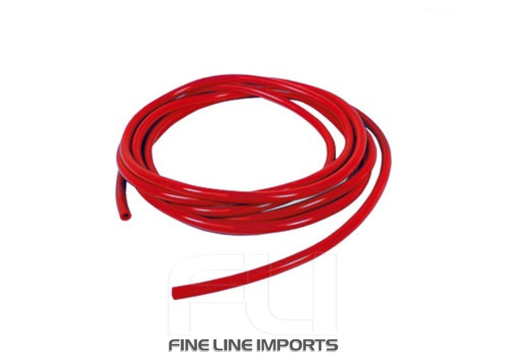 Silicone Vacuum Slang 4mm Rood