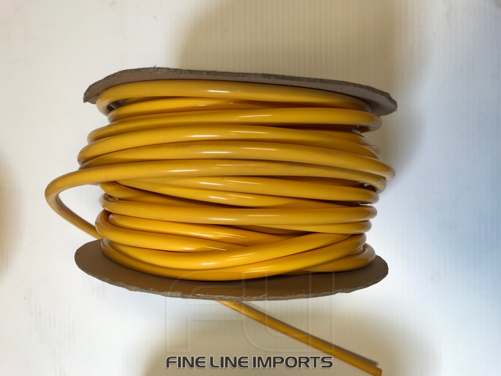 Silicone Vacuum Slang 5-6-7mm Geel