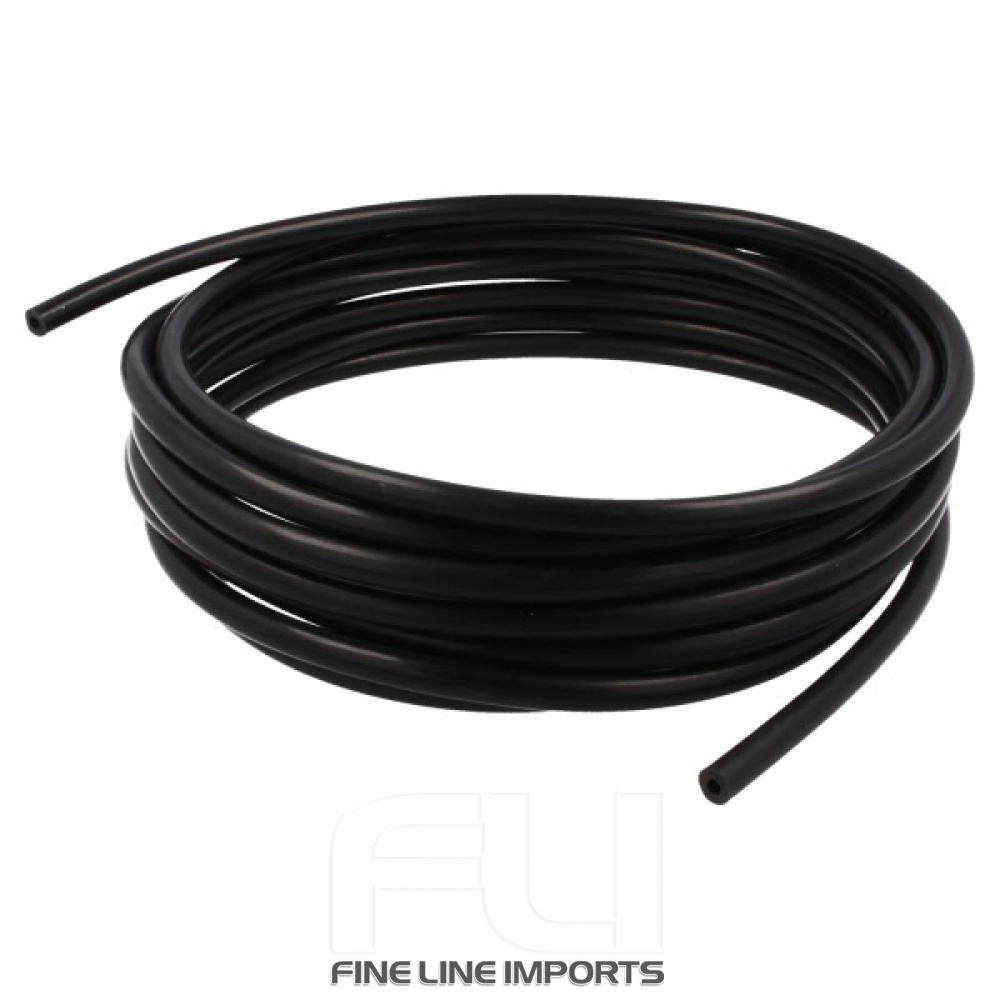 Silicone Vacuum Slang 5mm Zwart