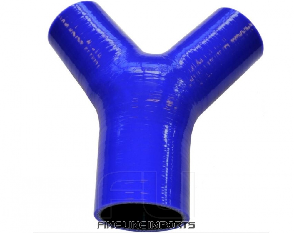 Silicone Y-Stuk 63-51mm Zwart