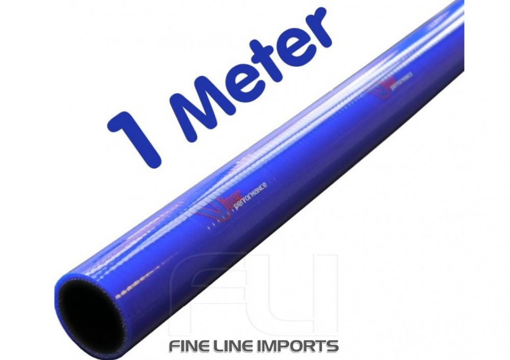 Slang Rechte Lengte 8mm Blauw