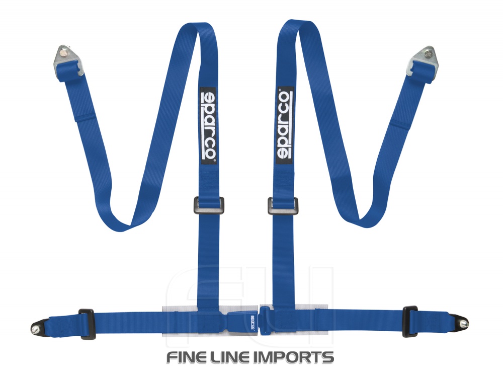 Sparco Racegordel Clubman 4-punts Blauw