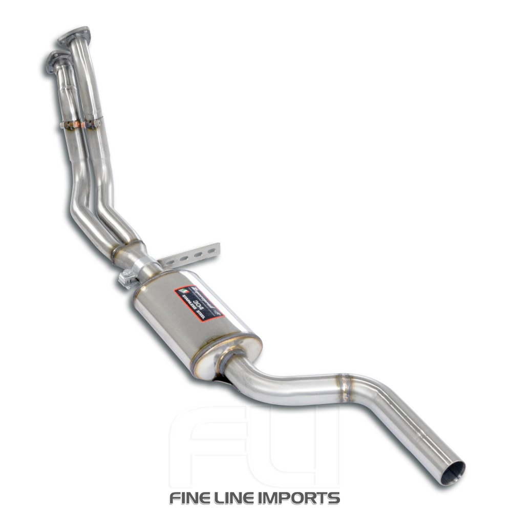 SS011001 - Supersprint Front exhaust - resonated narrower bend layout