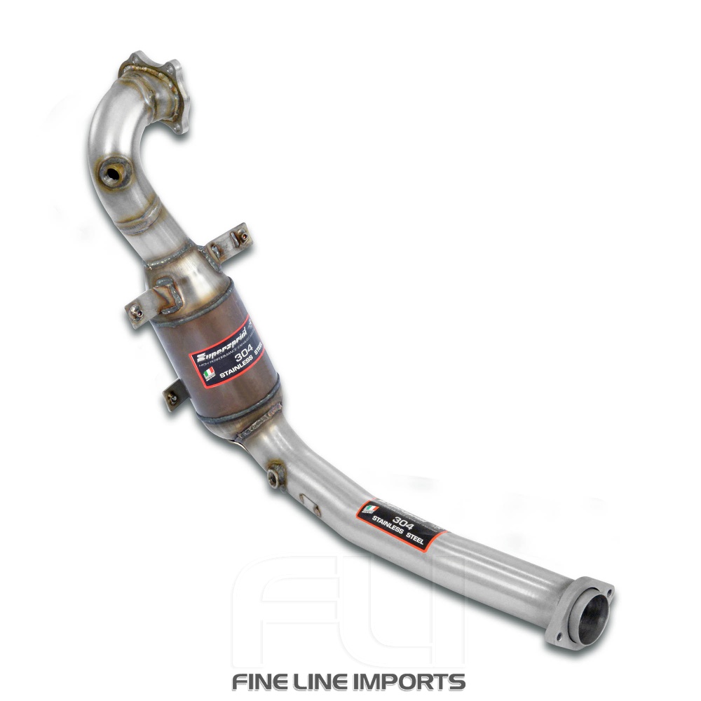 SS014921 - Supersprint Turbo downpipe kit + Metallic catalytic converter