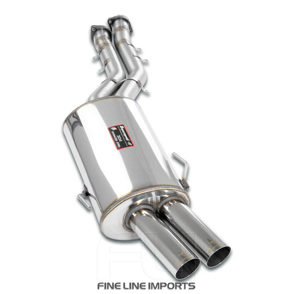 SS043806 - Supersprint Rear exhaust Racing OO70 100% Stainless Steel