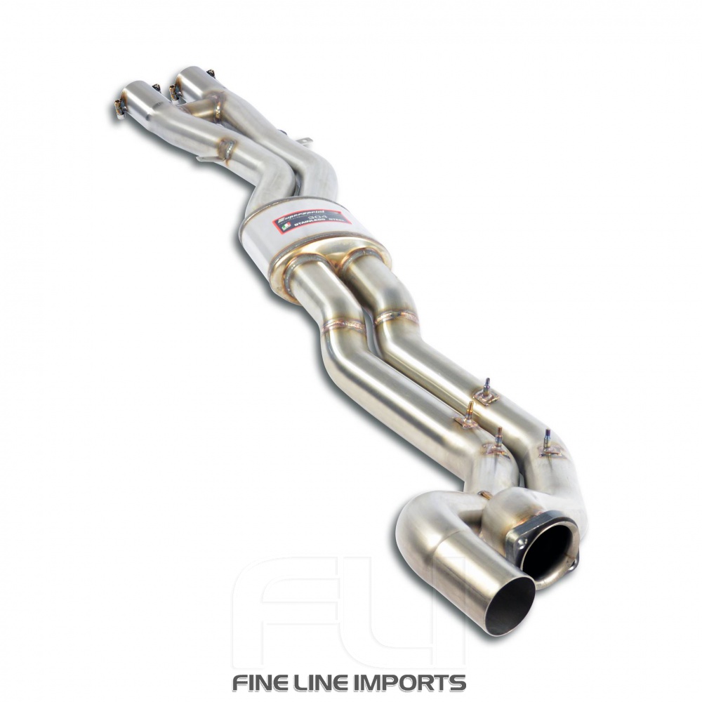 SS043903 - Supersprint Centre exhaust + H-Pipe