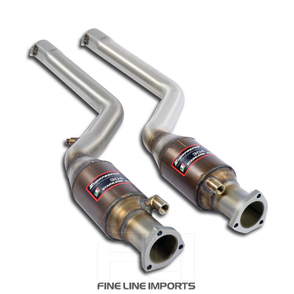 SS044902 - Supersprint Front pipe with  Metallic catalytic converter Right + Left