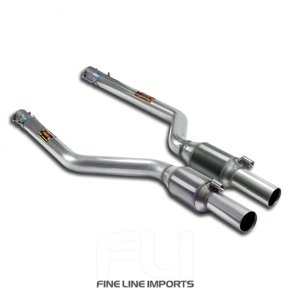 SS045332 - Supersprint Front exhaust with Metallic catalytic converter right + left