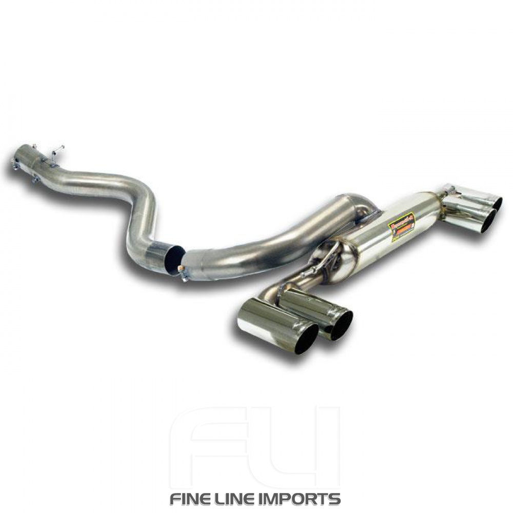 SS046206 - Supersprint Rear exhaust Racing OO80 Right - Left