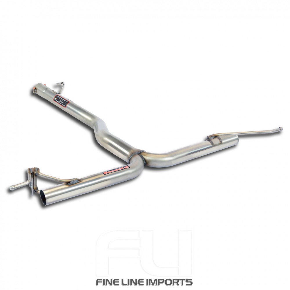 SS046514 - Supersprint Rear pipe Y-Pipe Right - Left(Muffler delete)