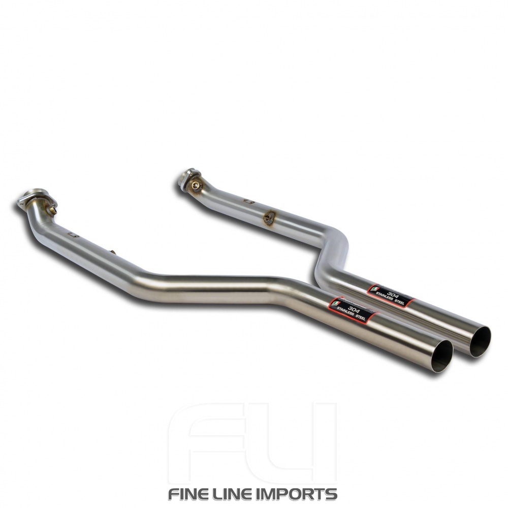 SS047812 - Supersprint Downpipe kit Right - Left(Replaces catalytic converter)