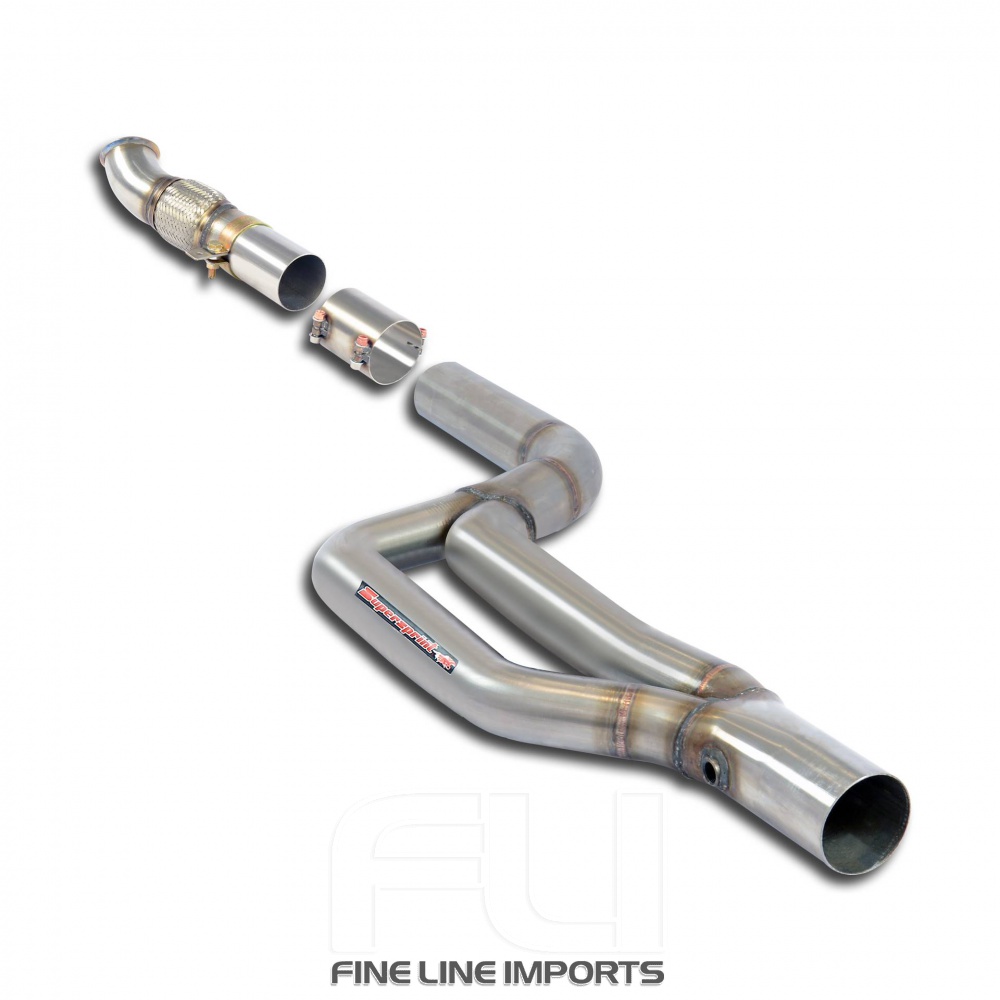 SS048512 - Supersprint Front pipes right - left