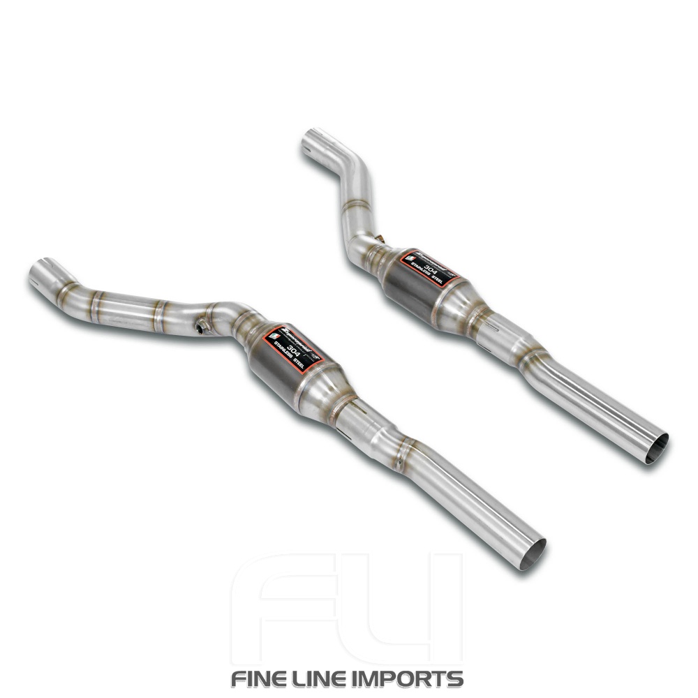 SS048832 - Supersprint Front exhaust with Metallic catalytic converter right + left