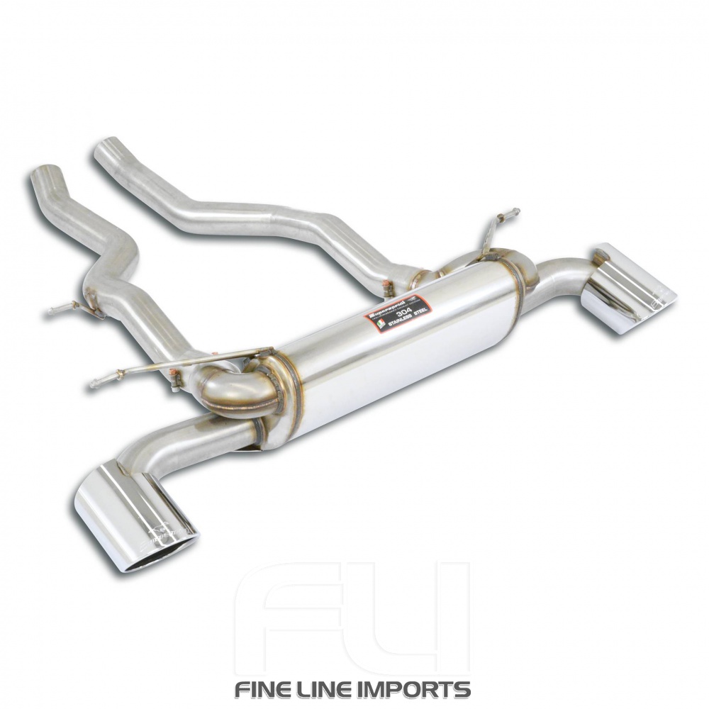 SS049424 - Supersprint Rear exhaust Right O120 - Left O120