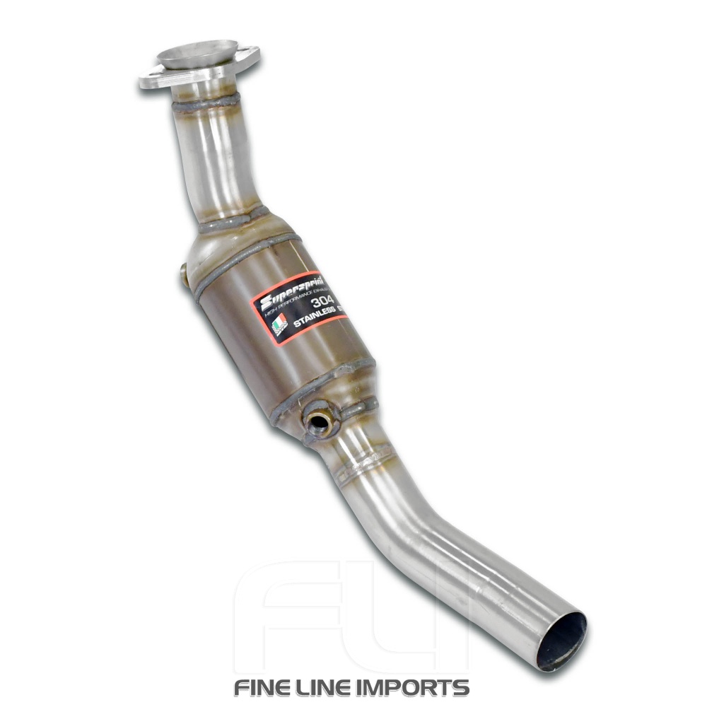 SS130902 - Supersprint Downpipe Right with metallic catalytic converter