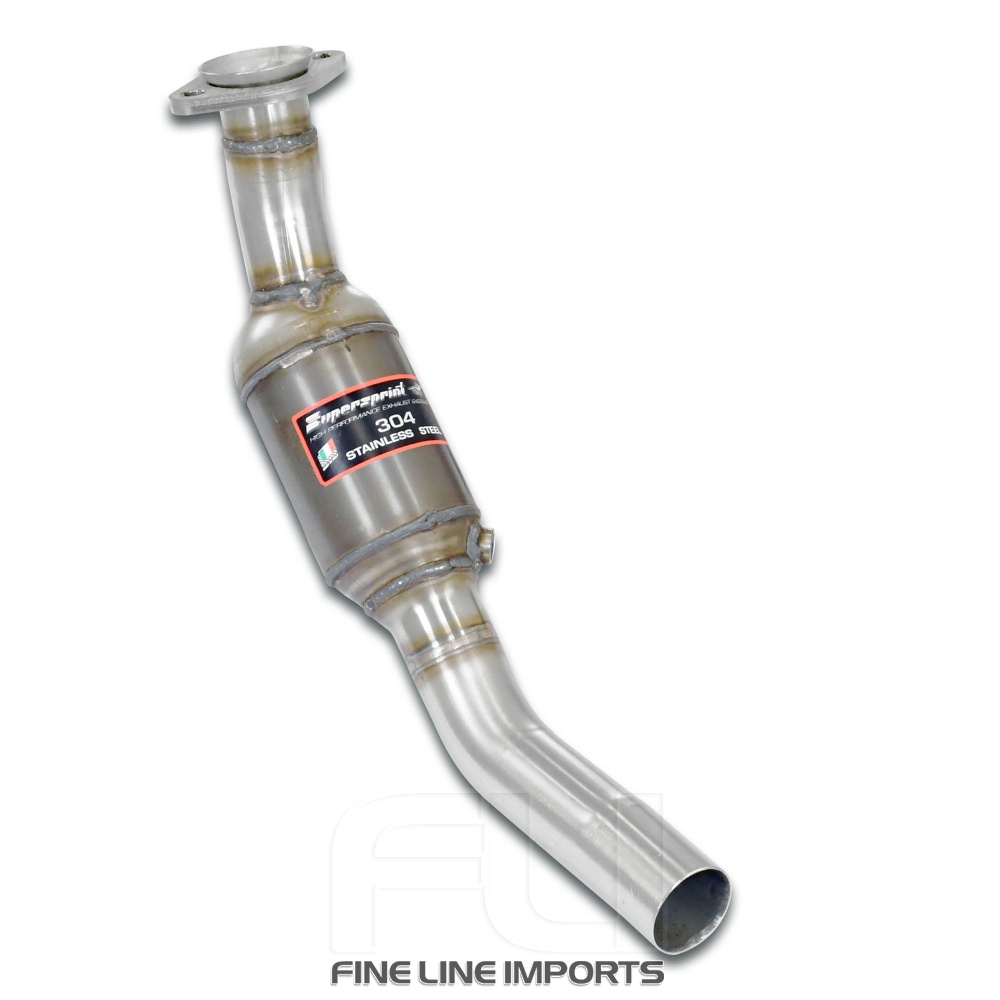 SS130922 - Supersprint Downpipe Left with  Metallic catalytic converter