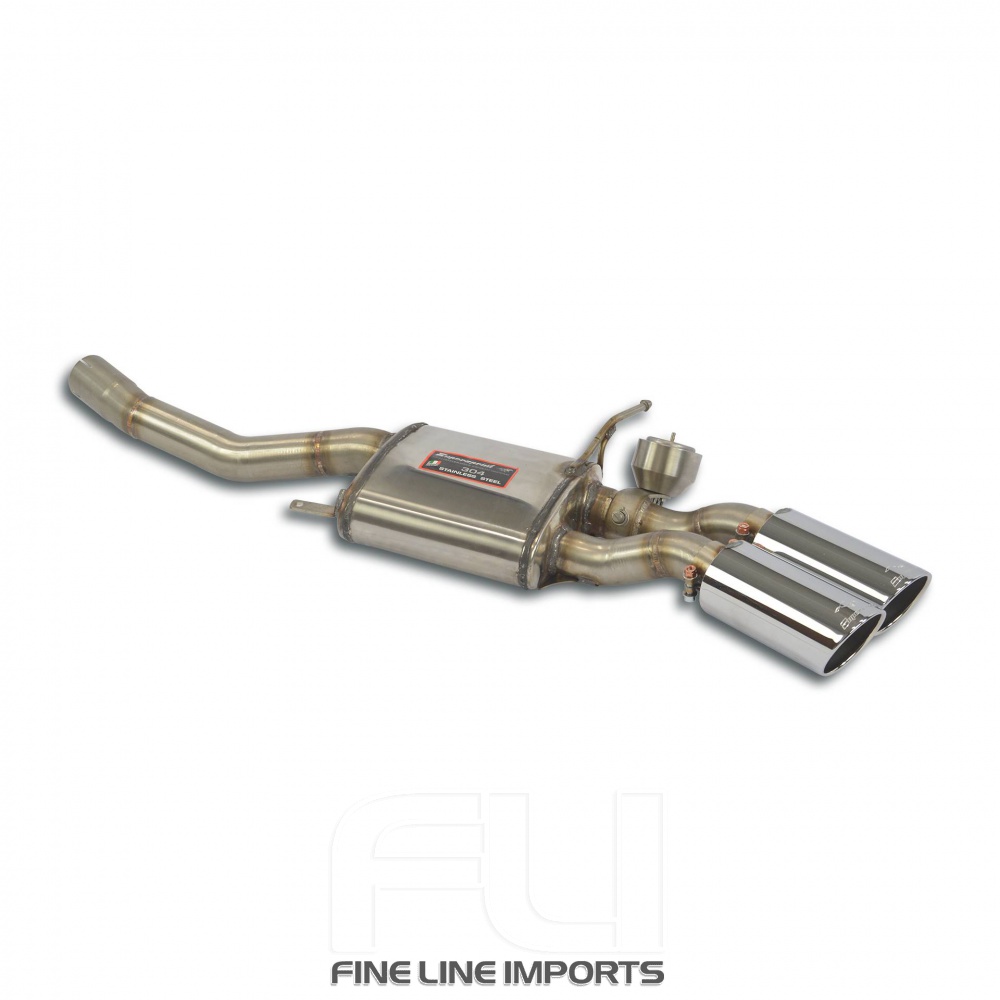 SS131256 - Supersprint Rear exhaust Right with valve OO90