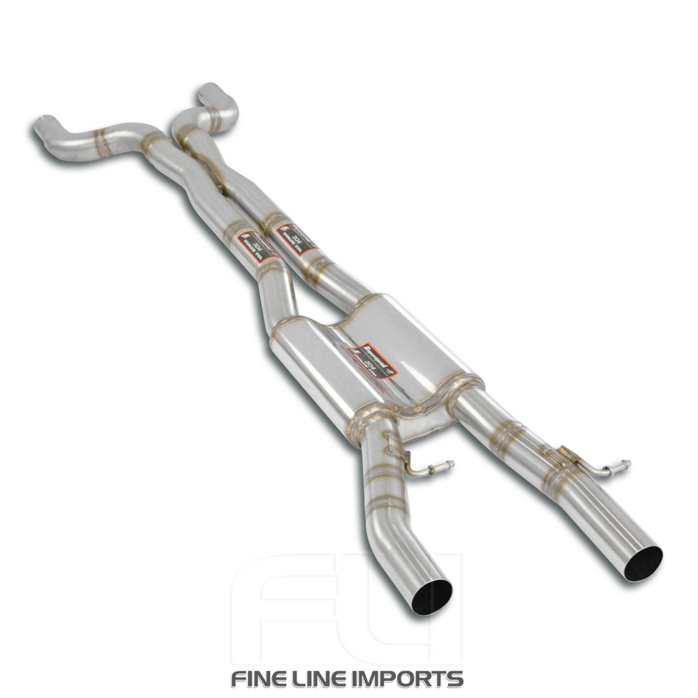 SS131303 - Supersprint Centre exhaust Right - Left + X-Pipe